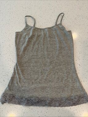 Y2K Decoded lace trim cami